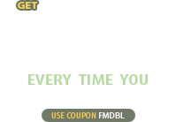 Get Double Reward Points Every Time You Make a Purchase