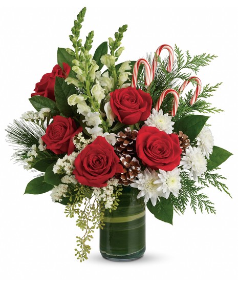 Candy Cane Lane Bouquet