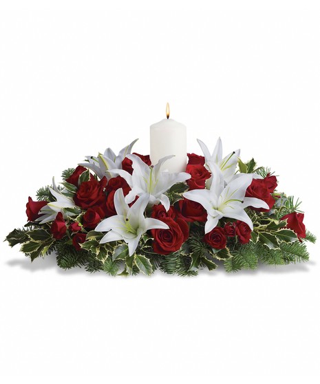 Luminous Lily Centerpiece