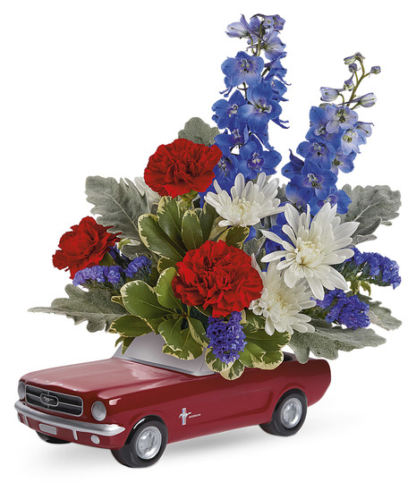 Red, White and Mustang!