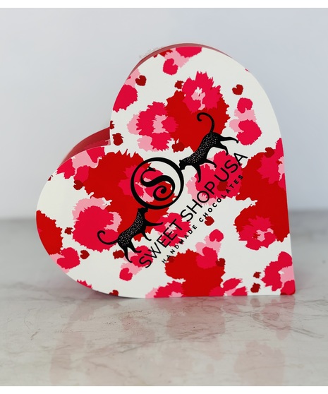 Valentine's 6pc Tie Dye Truffle Heart