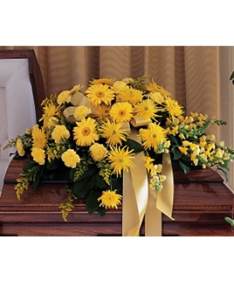 Brighter Blessings Casket Cover