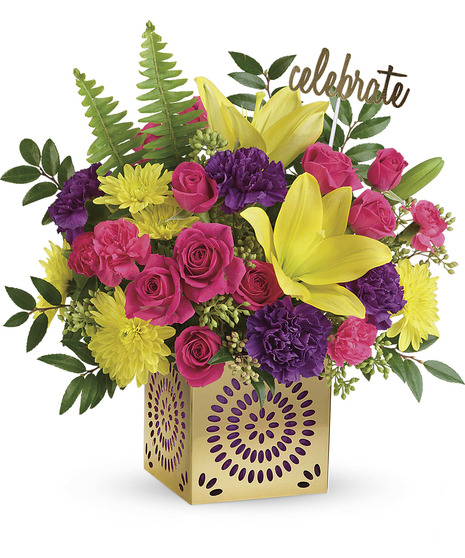Colorful Celebration Cube