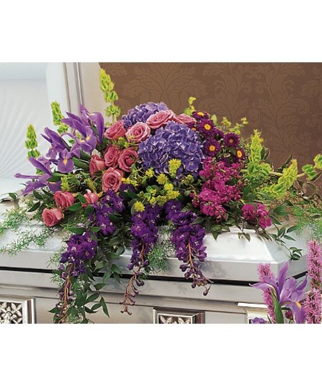 Graceful Tribute Casket Spray