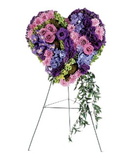 Graceful Tribute Heart