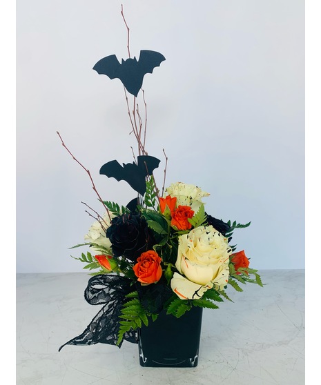 Halloween Rose Cube
