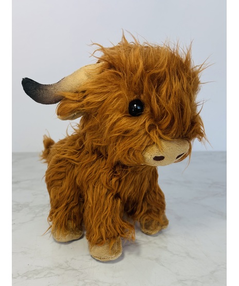 Long Fur Highland Cow