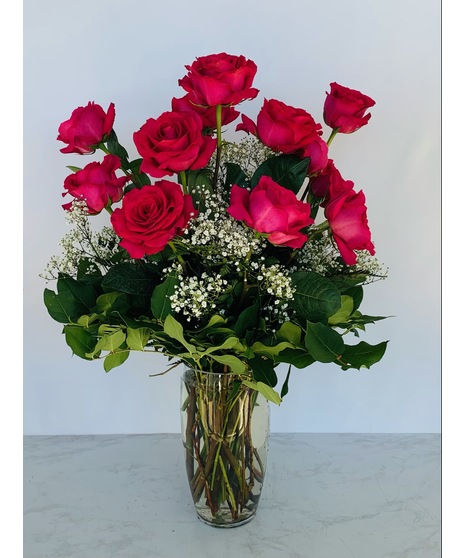 Hot Pink Roses