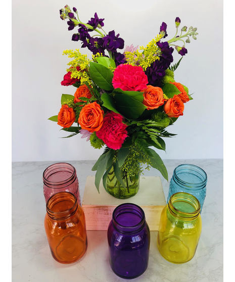 Mason Jar Bouquet