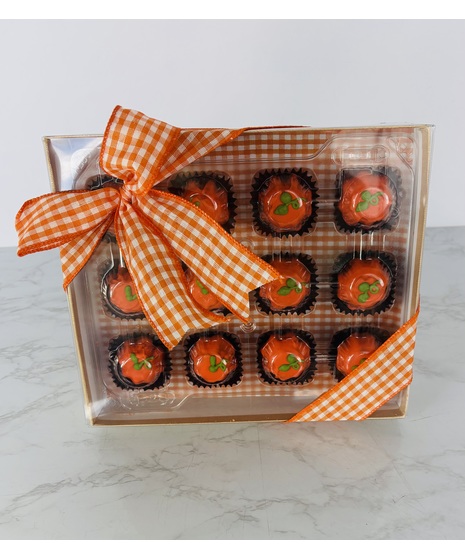 Triple Chocolate Pumpkin Truffles