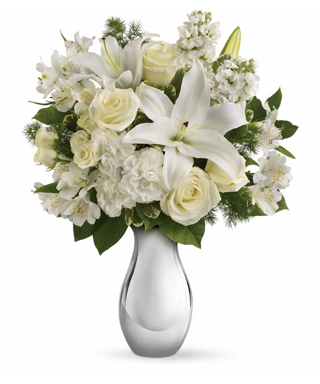 Shimmering White Bouquet