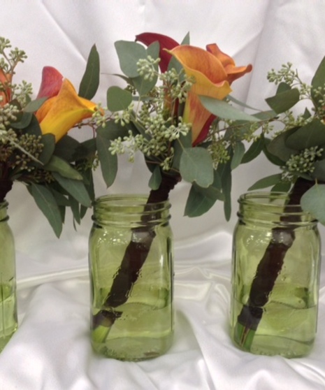 Mango Calla Bridesmaids